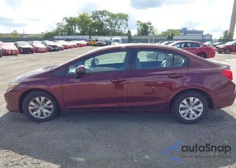 2012 Honda Civic Lx from USA, damaged, VIN 19XFB2F55CE345832